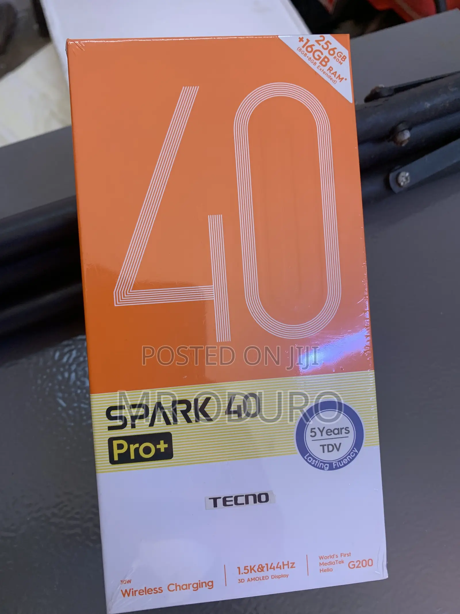 New Tecno Spark 40 Pro+ 256 GB Gray