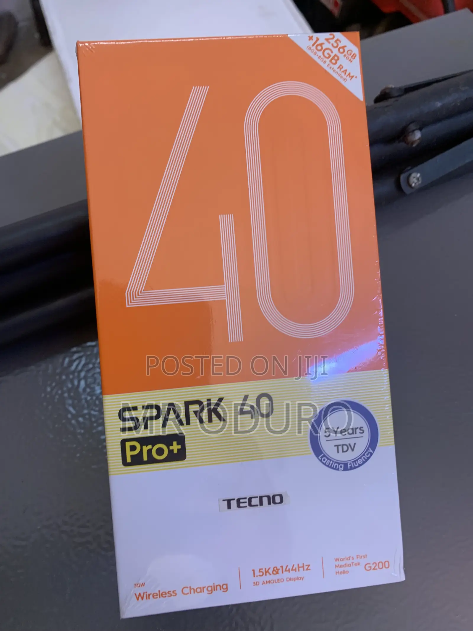 New Tecno Spark 40 Pro+ 256 GB Gray