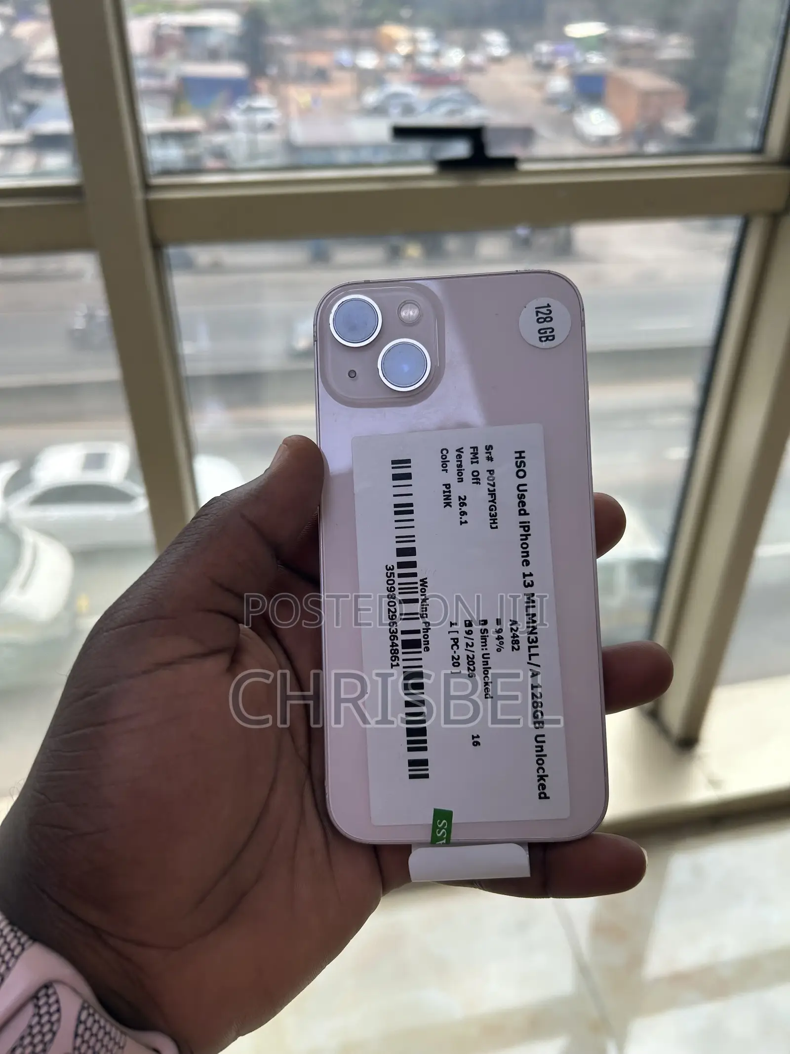 New Apple iPhone 13 128 GB Pink