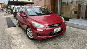 Hyundai Accent 2012 Red