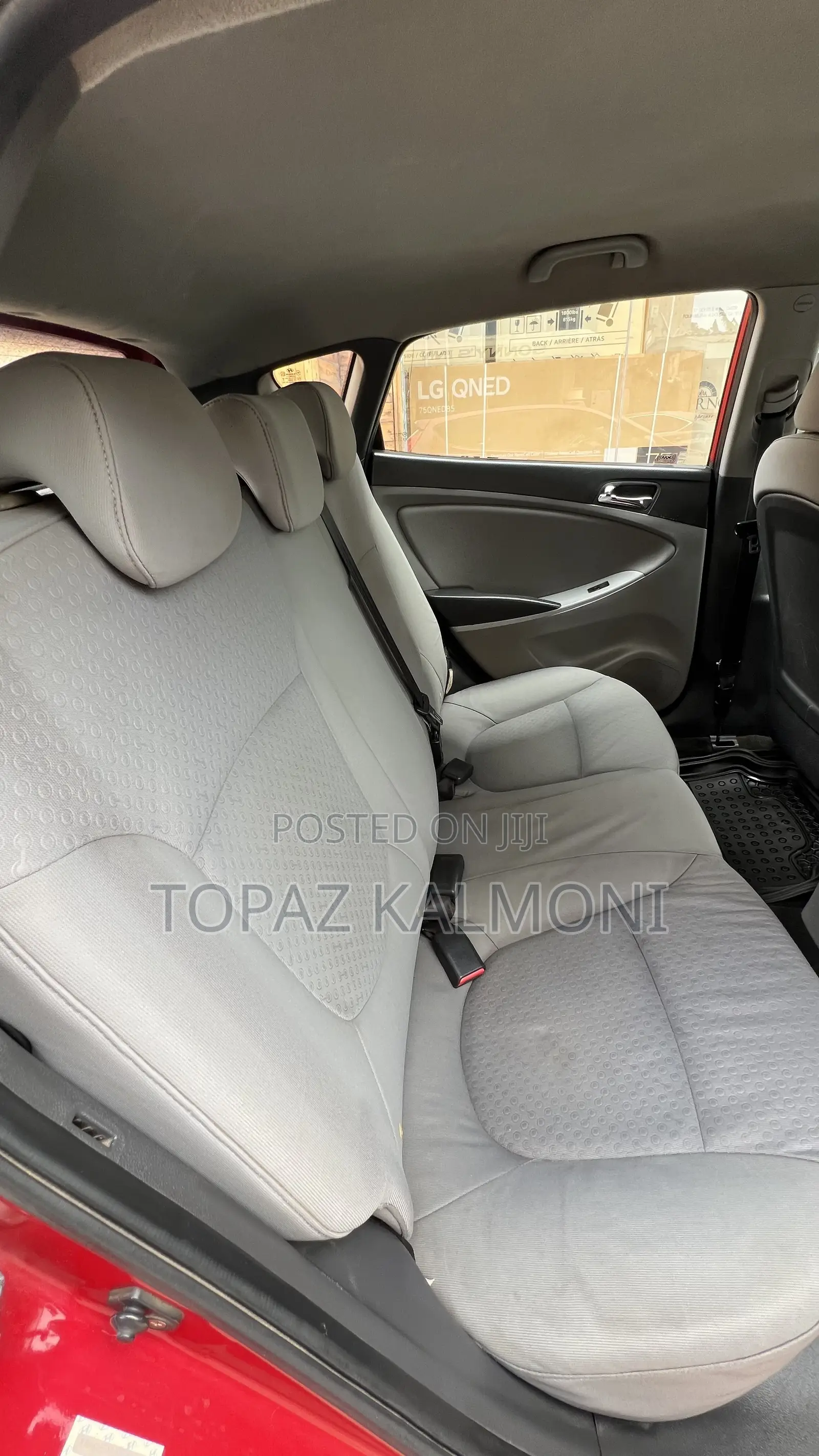 Hyundai Accent 2012 Red
