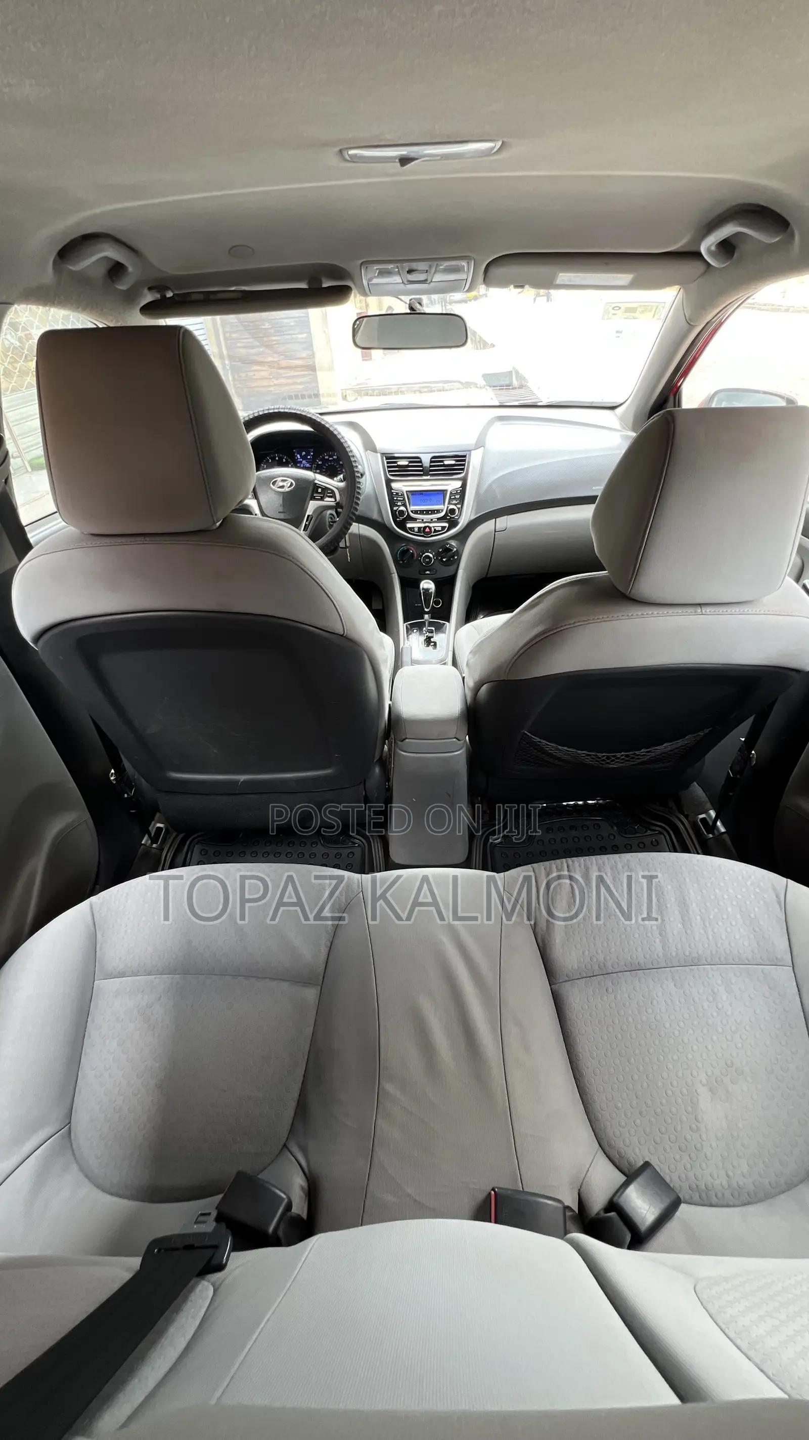 Hyundai Accent 2012 Red