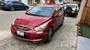 Hyundai Accent 2012 Red