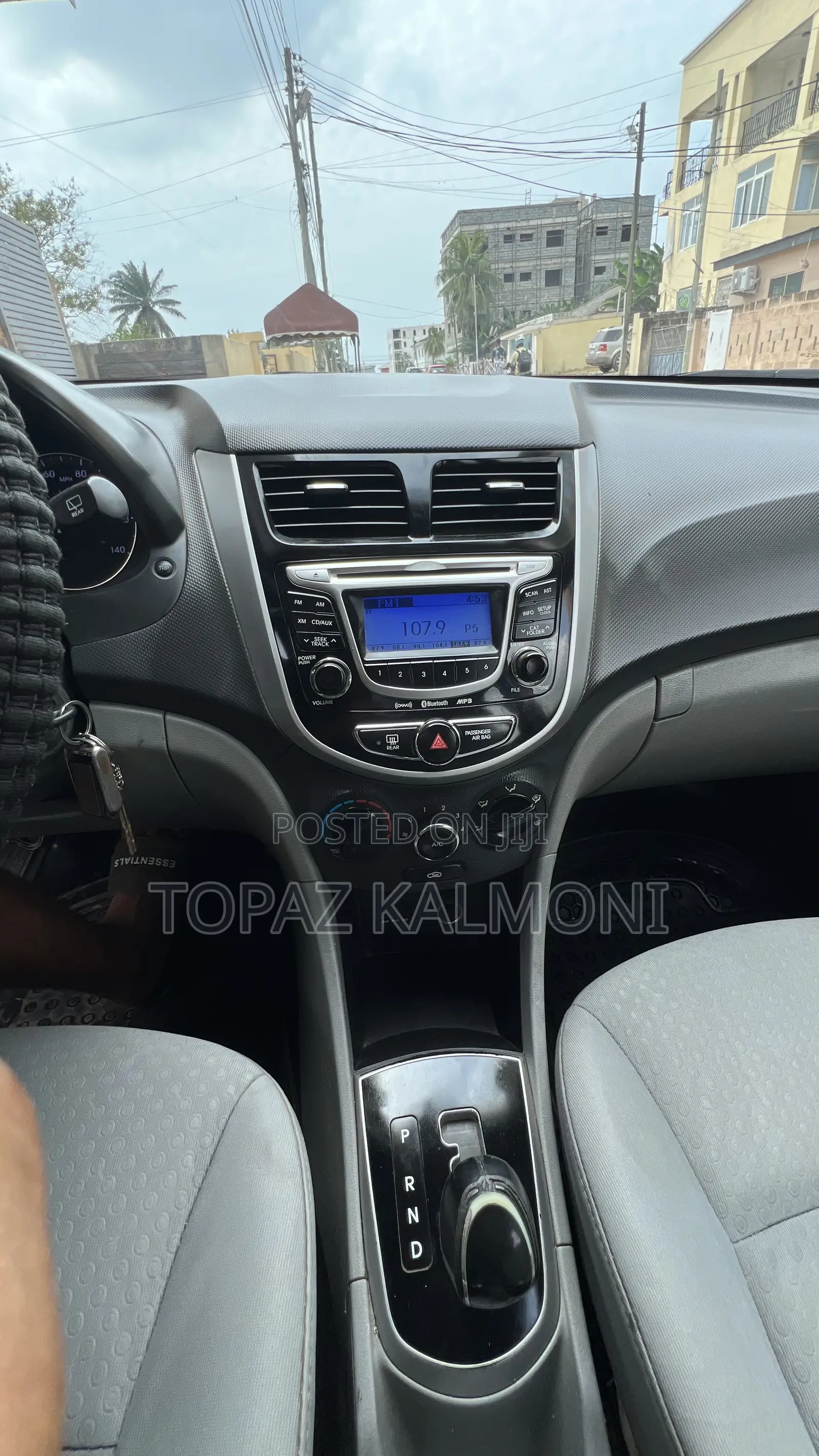 Hyundai Accent 2012 Red