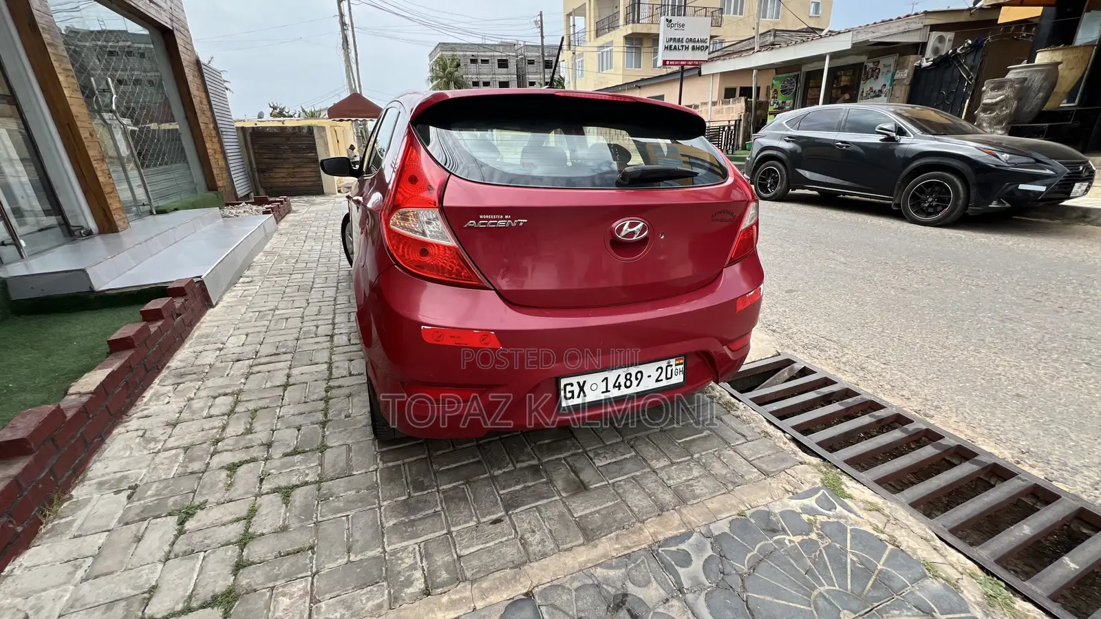 Hyundai Accent 2012 Red