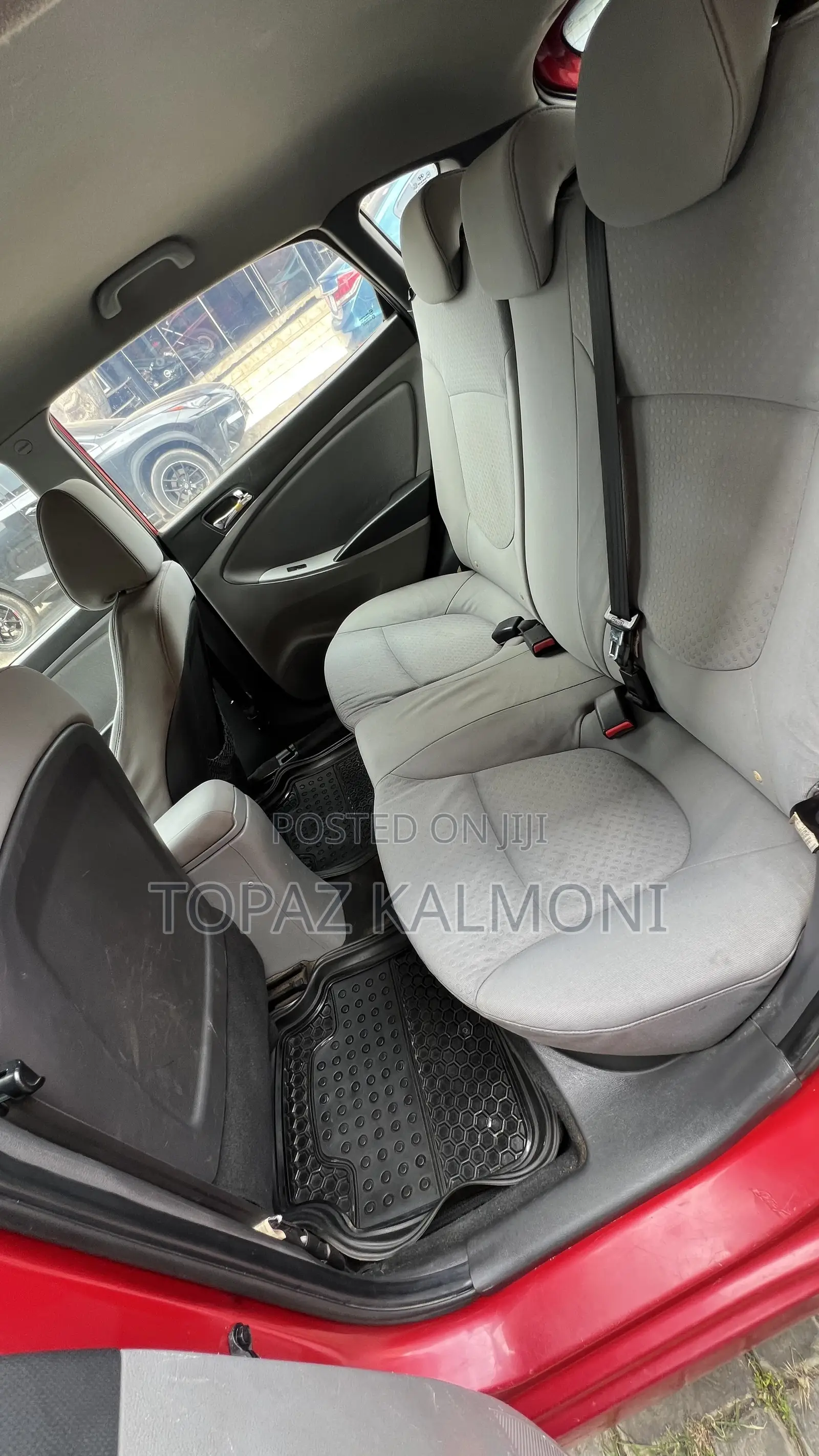 Hyundai Accent 2012 Red