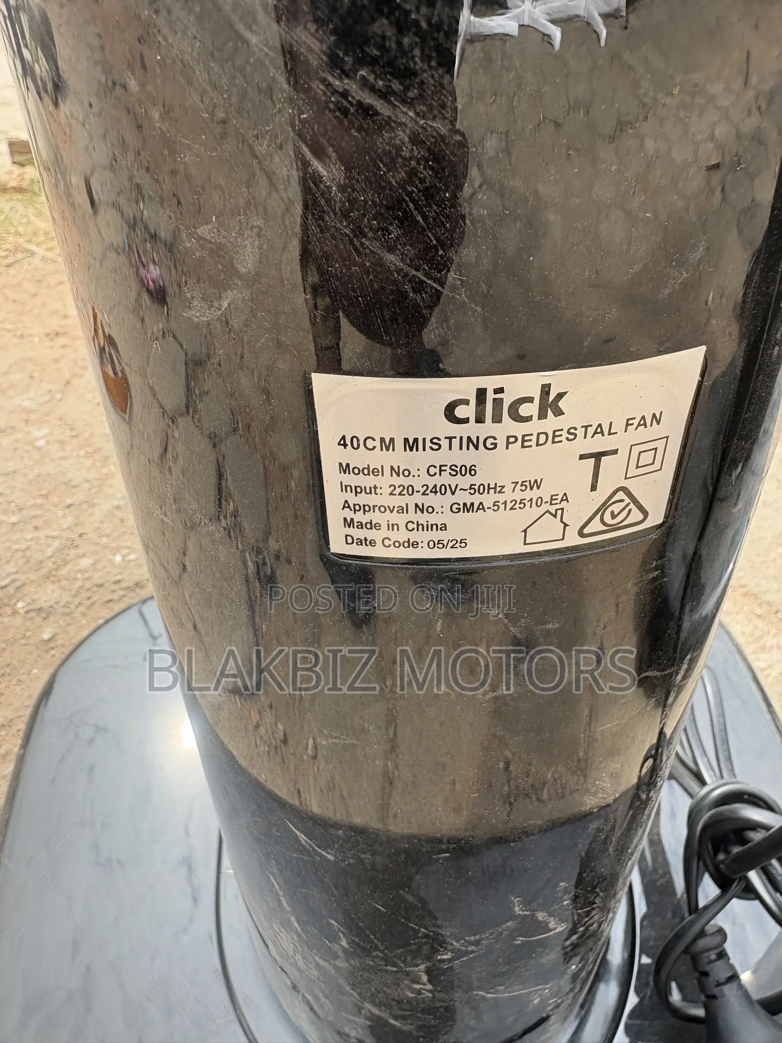 Click 40cm Pedestal Fans
