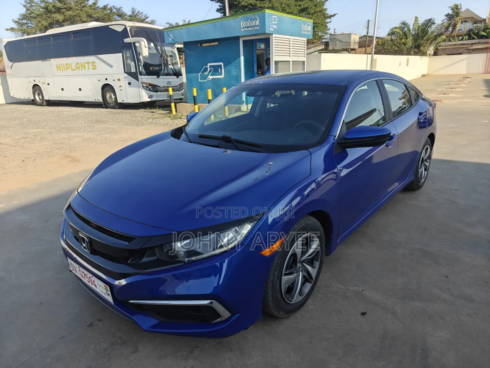 Honda Civic LX Sedan 2020 Blue