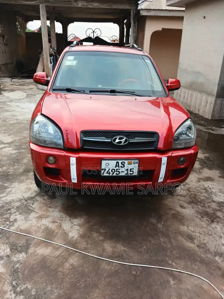 Hyundai Tucson 2009 Red