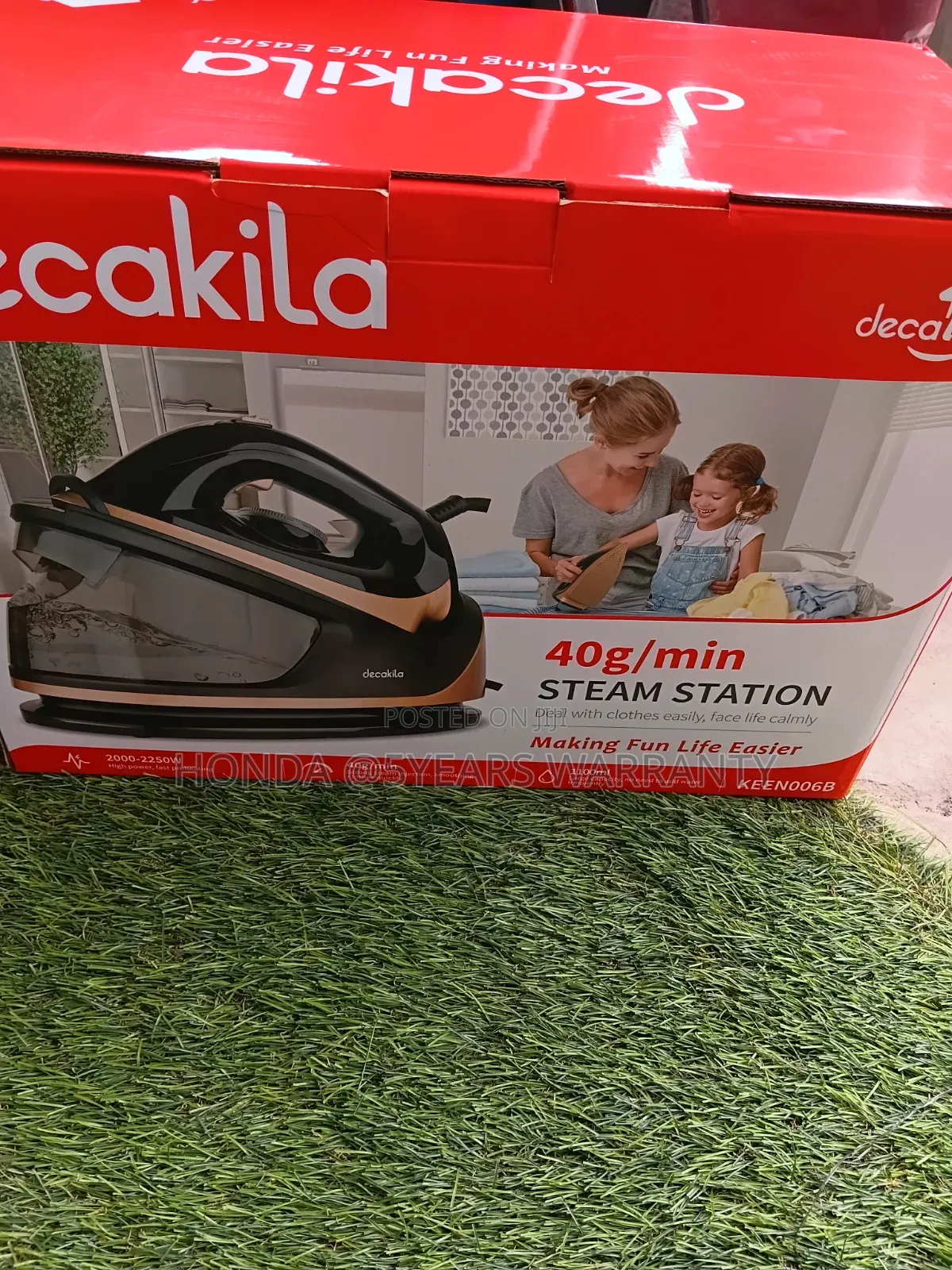 Professional Iron Decakila 40g Steam Station