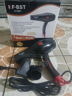 Hair Dryer With Comb