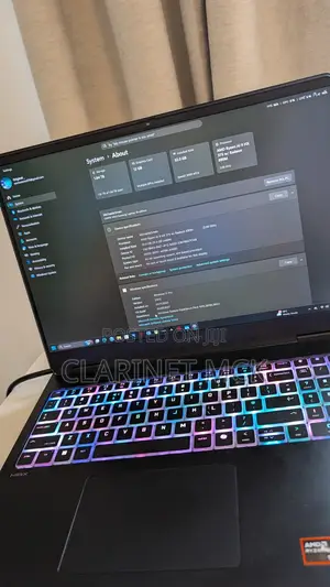 New Laptop HP Omen 16 32GB AMD Ryzen 9 SSD 2T