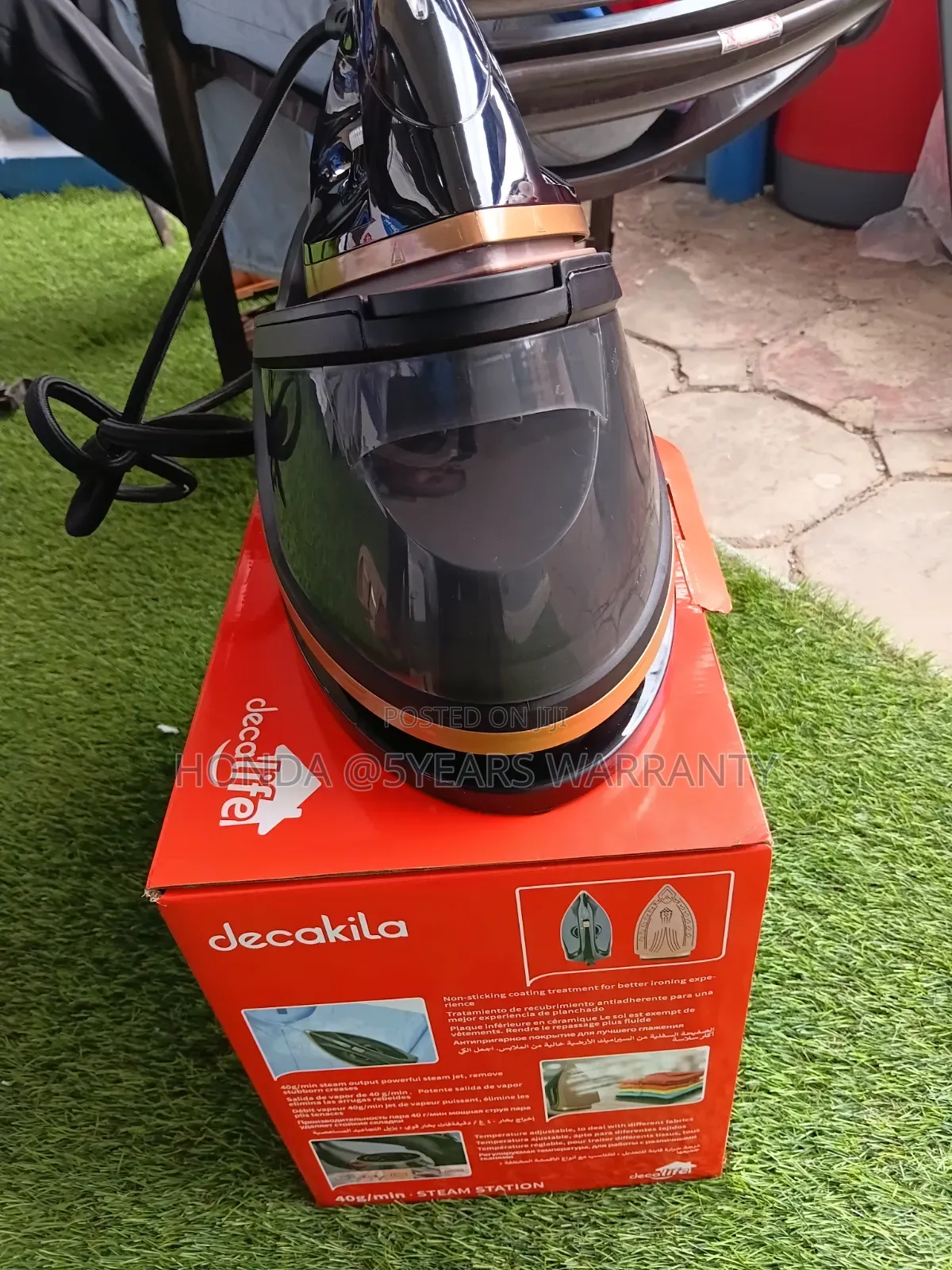 Fast Heat Decakila 40g Steam Station