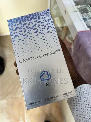 New Tecno Camon 40 Premier 5G 256 GB Black