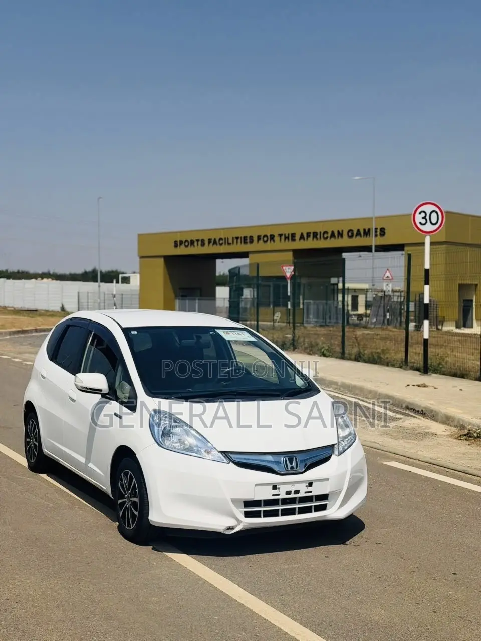 Honda Fit 2013 White