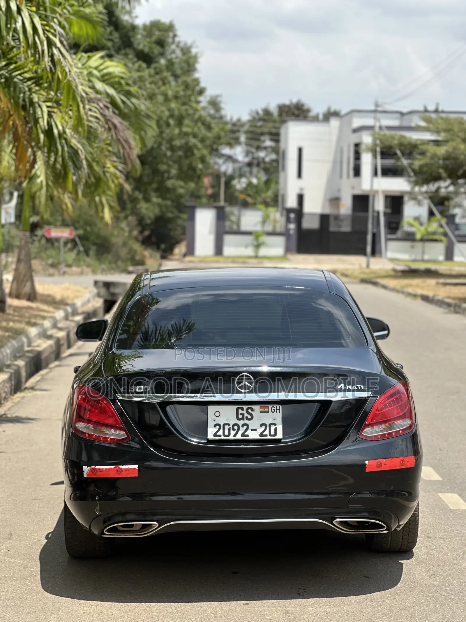 Mercedes-Benz C300 Luxury 4Matic Sedan AWD (2.0L 4cyl 7A) 2016 Black