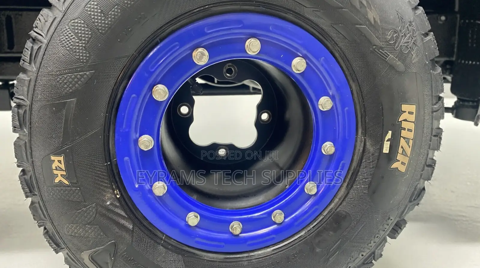 Used DWT Ultimate G3 Beadlock Rear Wheels & Razr Tires YFZ450R