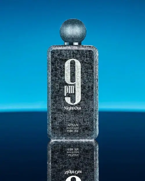AFNAN 9 Pm Night Out Men's Perfume - Middle East Arabian Ice Pattern