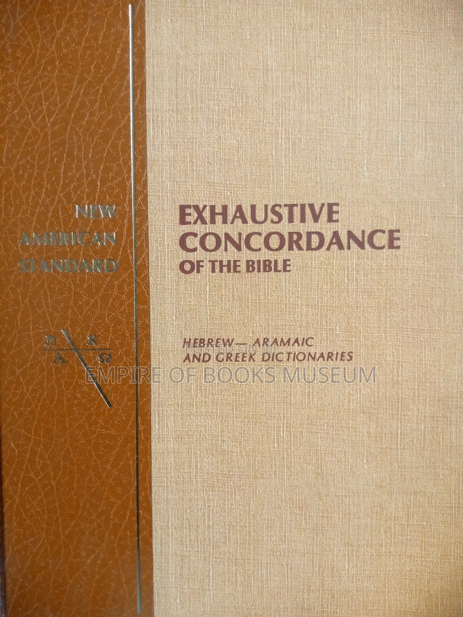 New American Standard Exhaustive Concordance of the Bible,