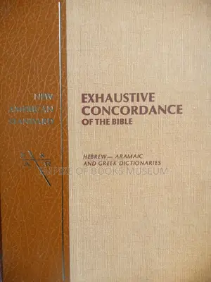 New American Standard Exhaustive Concordance of the Bible,