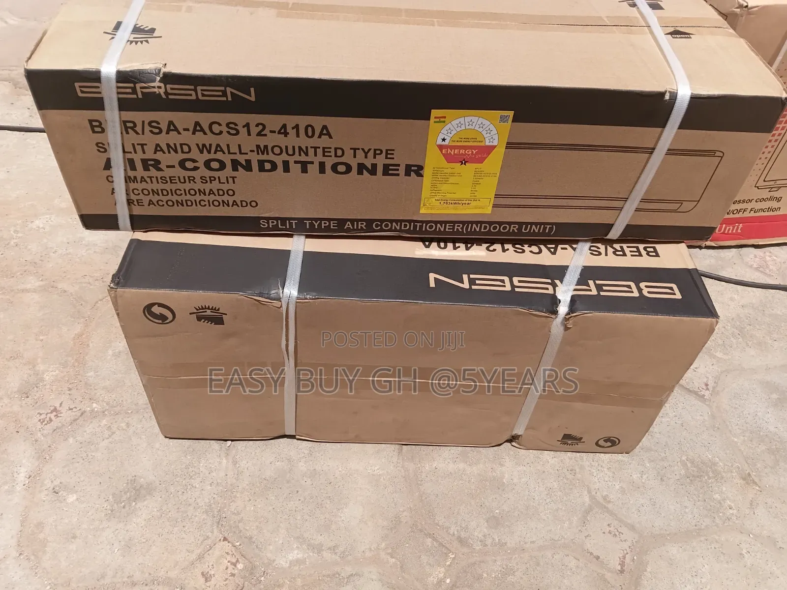Bersen AC Ghana Heat? Forget Am! 1.5HP Air Conditioner