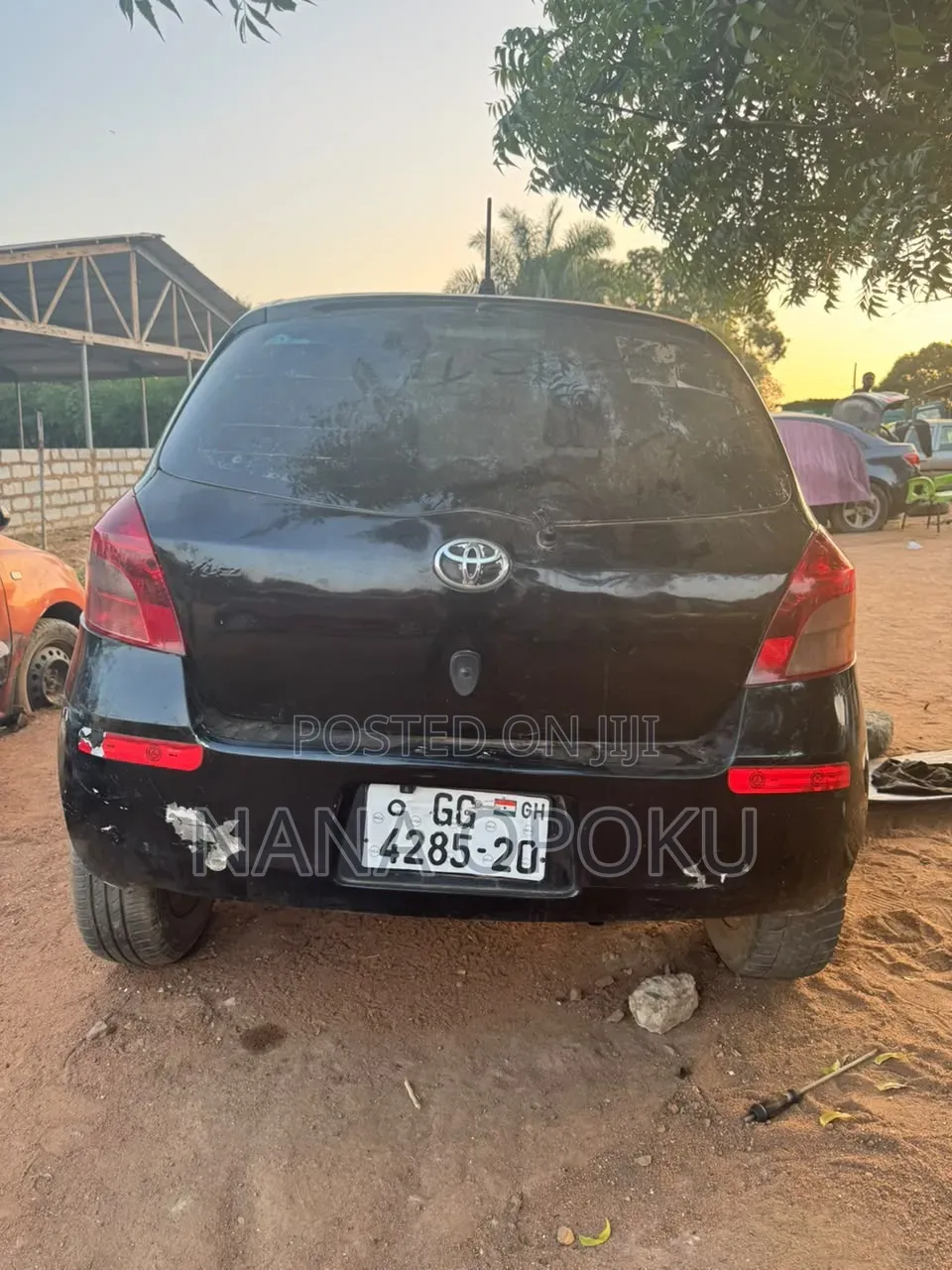 Toyota Vitz 2009 Black