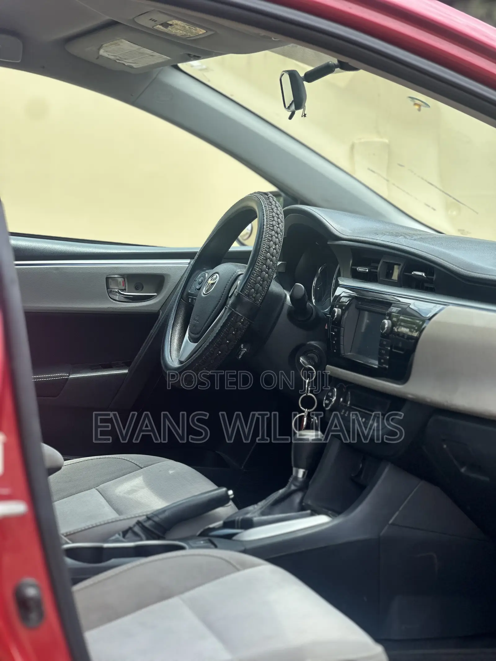 Toyota Corolla LE 4dr Sedan (1.8L 4cyl CVT) 2015 Red