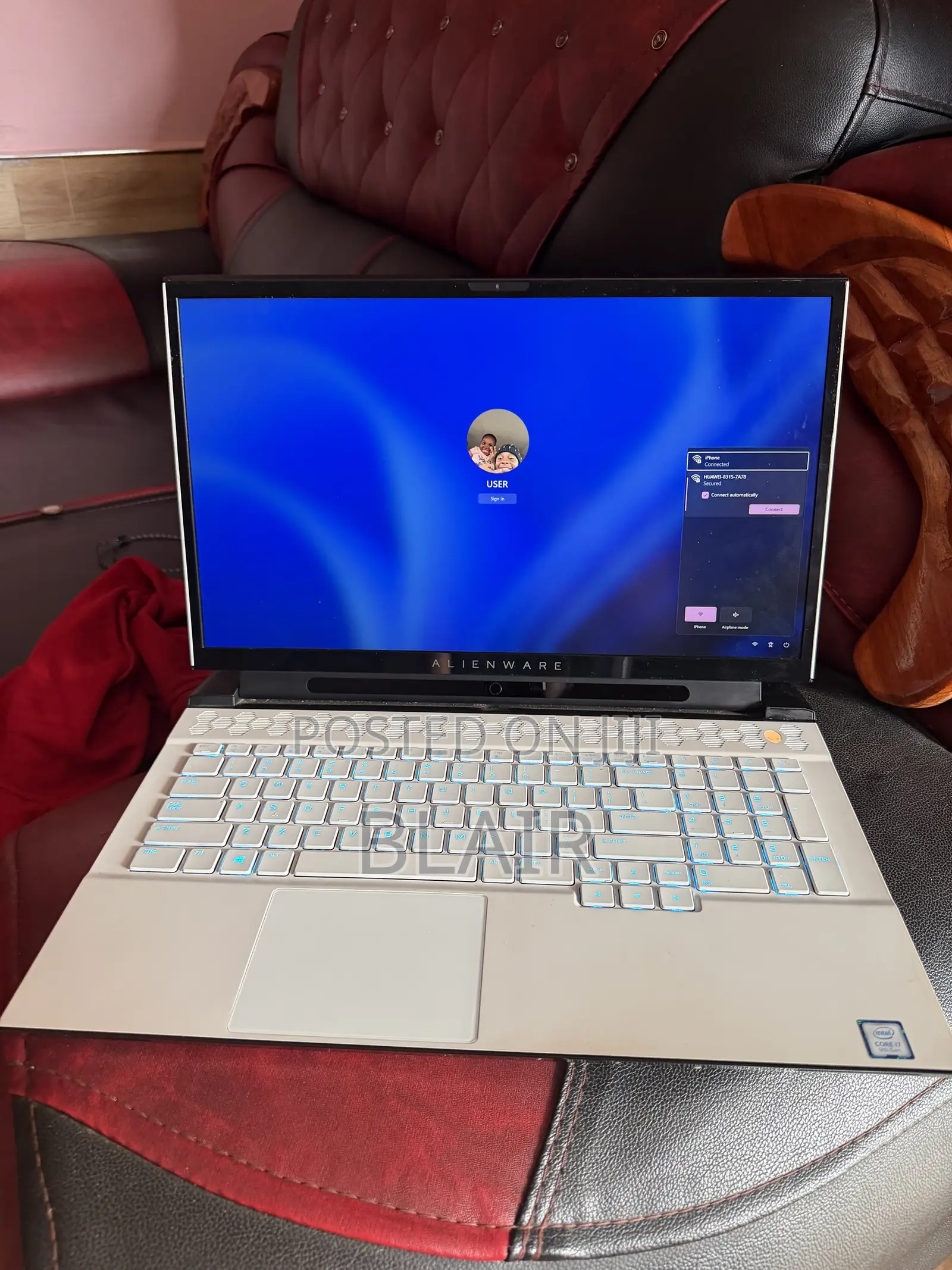 Laptop Dell Allenware M15 R5 8GB Intel Core i7 SSD 512GB