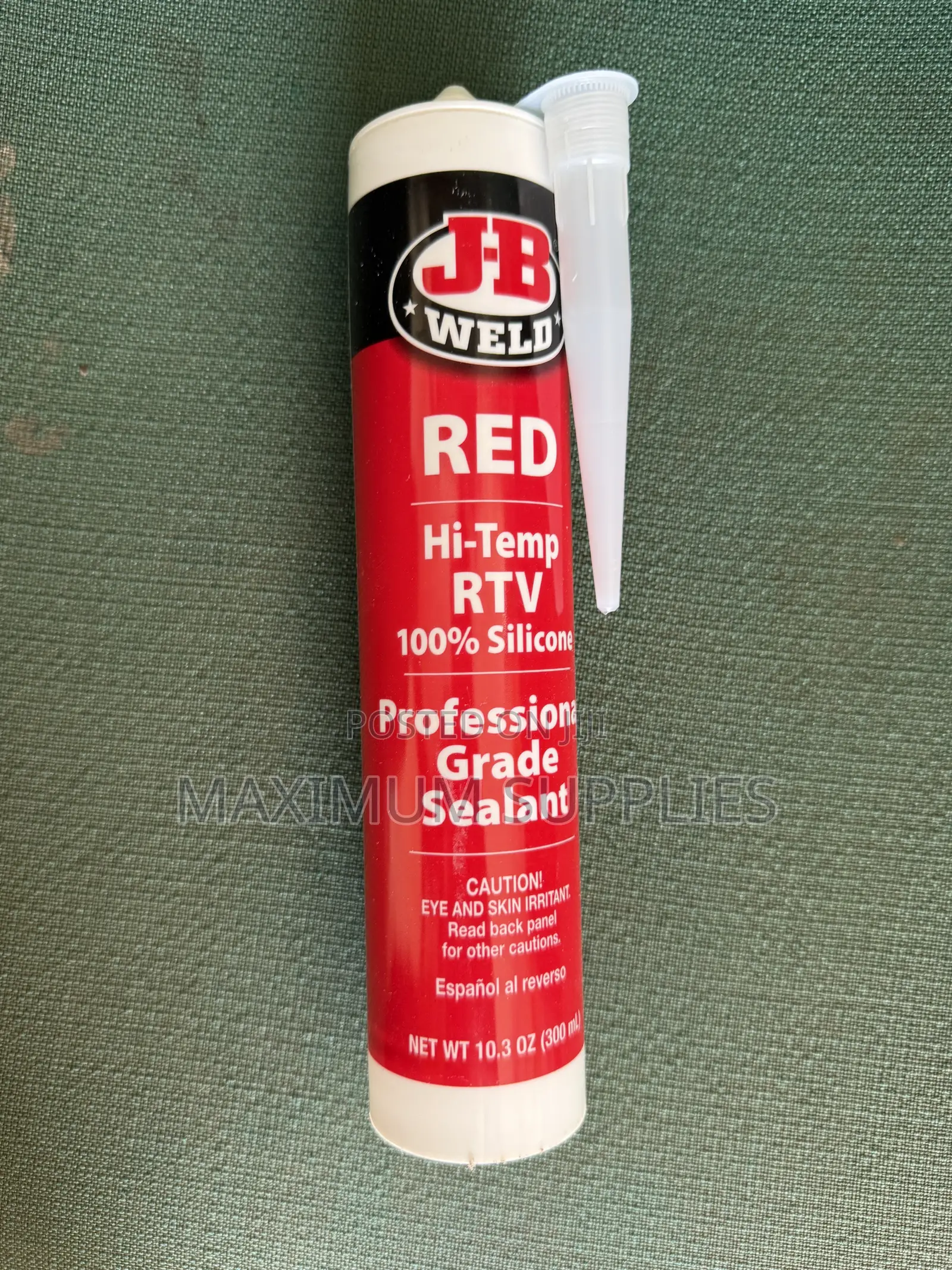 J-B Weld Red High Temperature RTV Silicone Gasket Maker and Sealant