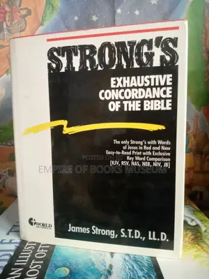 Strong's Exhaustive Concordance of the Bible:, Red Letter Edition