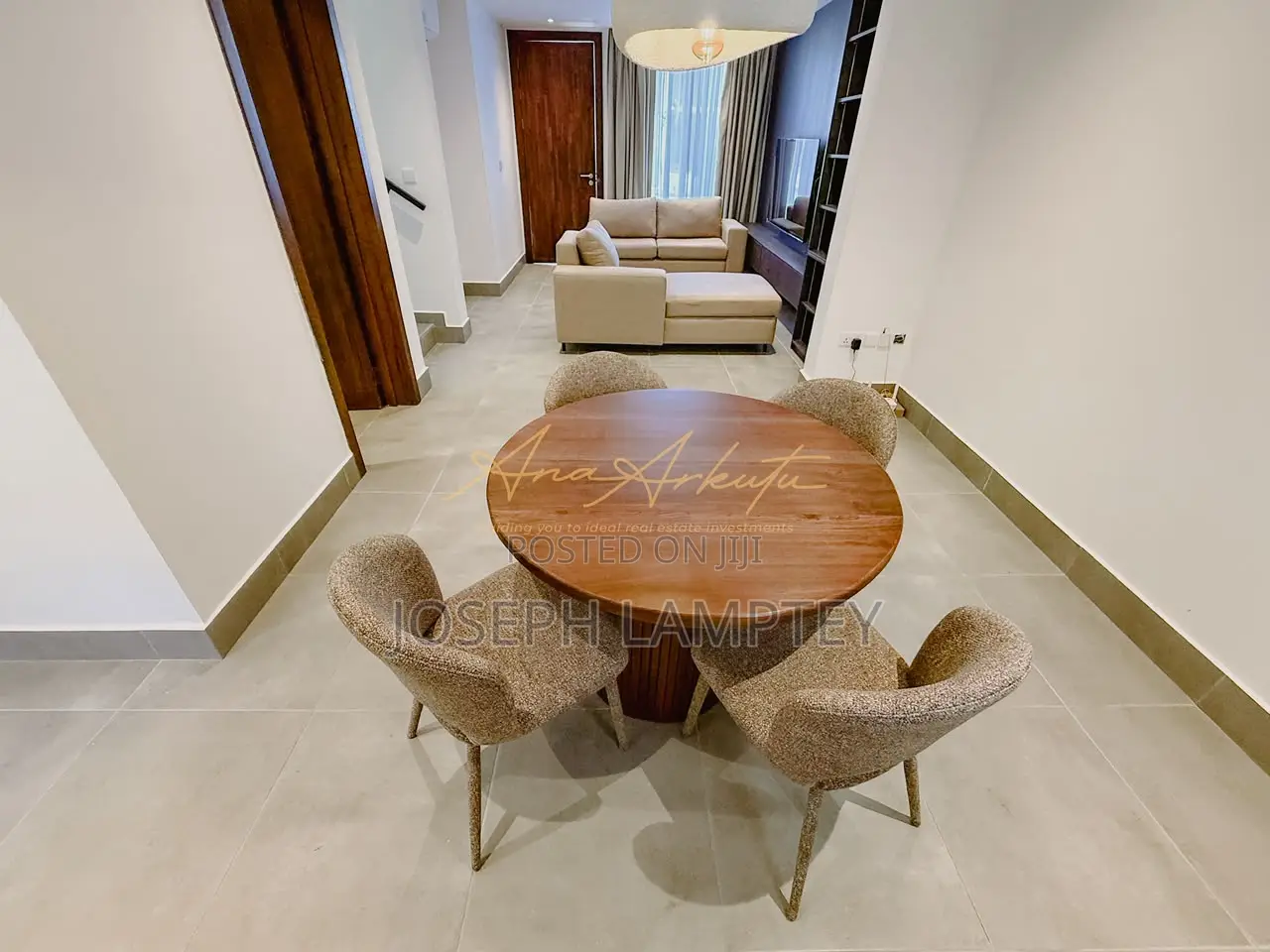 Furnished 3bdrm House in Joseph Lamptey, Airport Residential Area