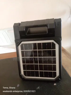 Portable Solar/Chargeable Fan