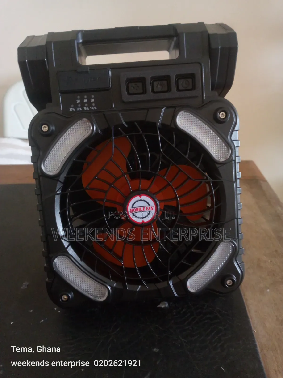 Portable Solar/Chargeable Fan