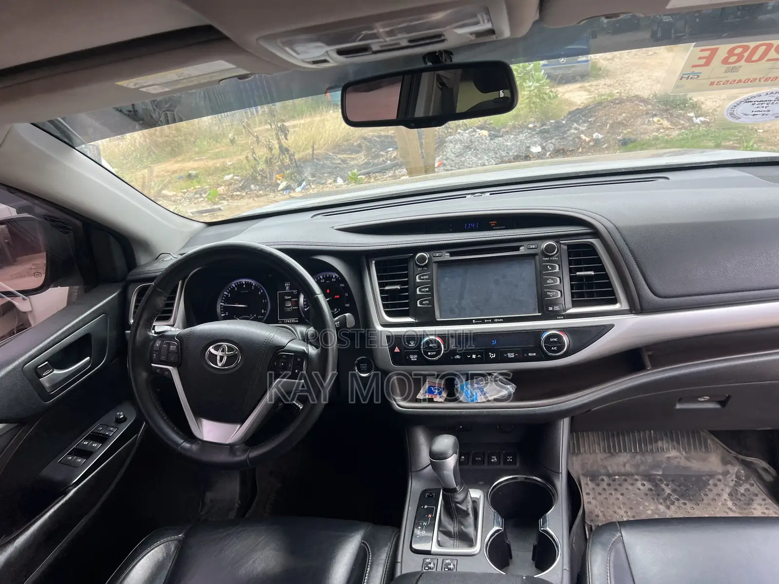 Toyota Highlander Limited V6 4x4 (3.5L 6cyl 6A) 2016 Red