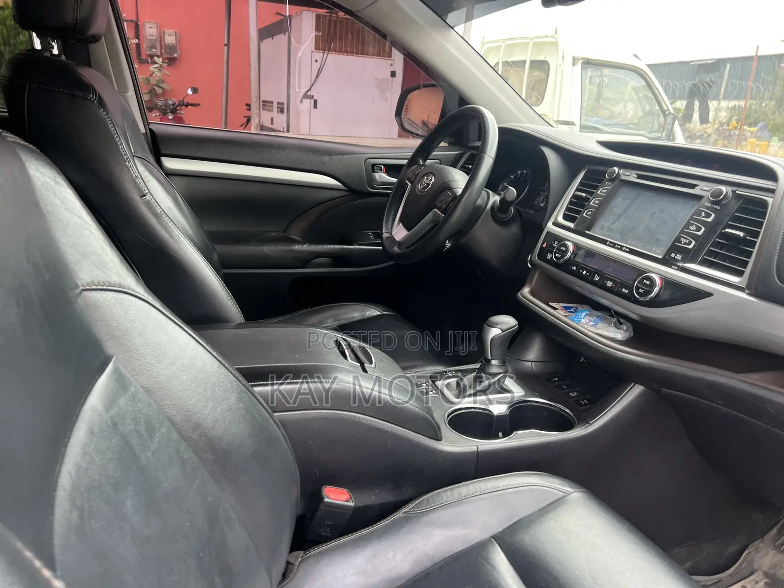 Toyota Highlander Limited V6 4x4 (3.5L 6cyl 6A) 2016 Red