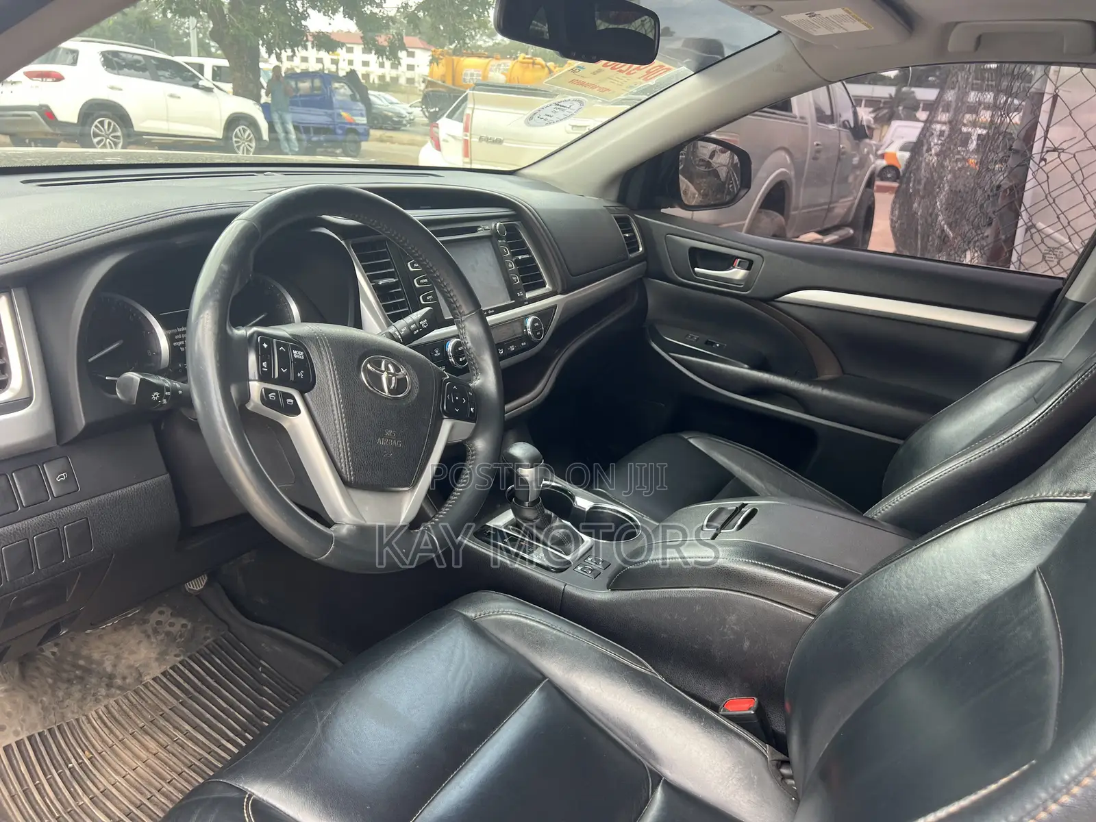 Toyota Highlander Limited V6 4x4 (3.5L 6cyl 6A) 2016 Red