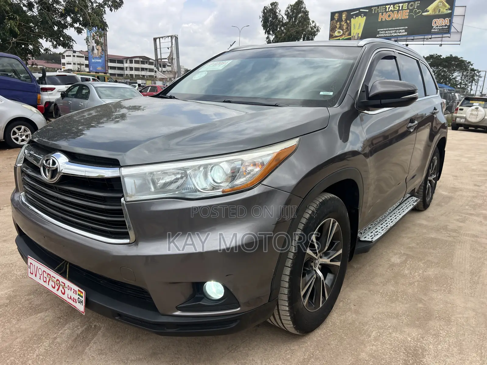 Toyota Highlander Limited V6 4x4 (3.5L 6cyl 6A) 2016 Red