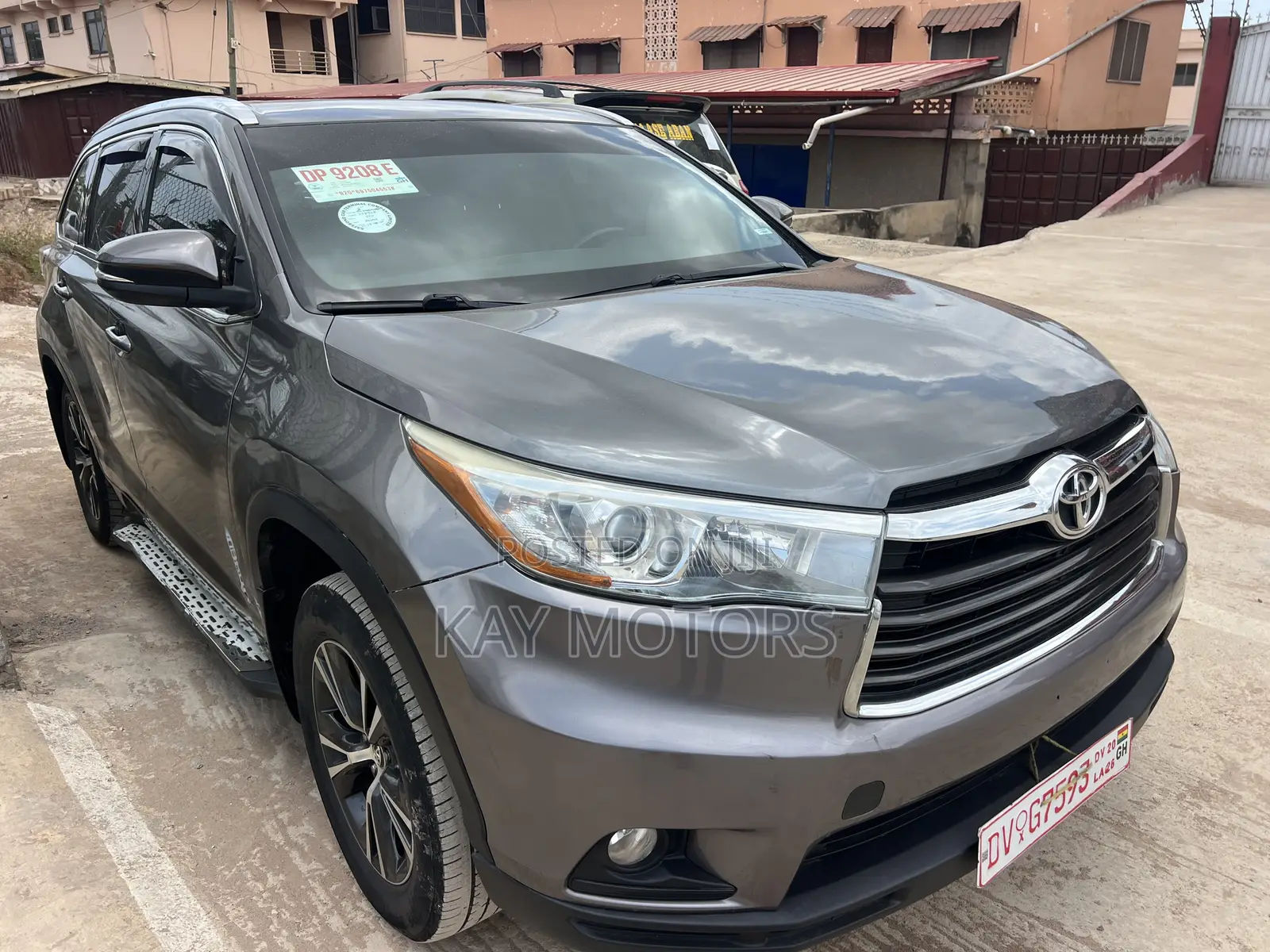 Toyota Highlander Limited V6 4x4 (3.5L 6cyl 6A) 2016 Red