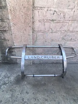 Toyota Land Cruiser Stainless Steel Front Bumper Guard