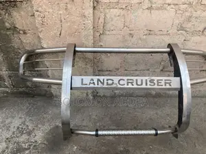Toyota Land Cruiser Stainless Steel Front Bumper Guard
