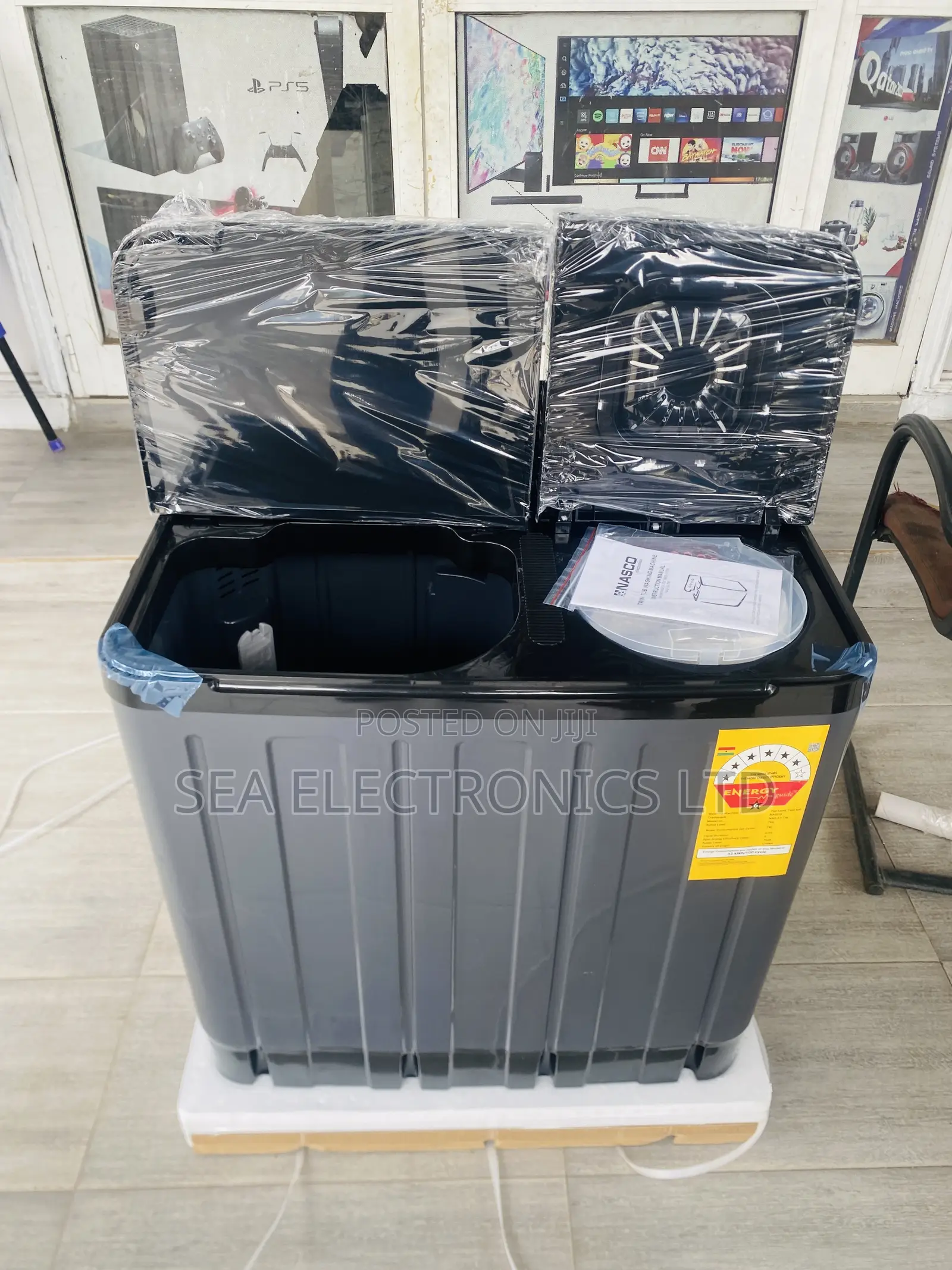 Nasco 7kg Twin-Tub Semi-Automatic Rifle Washing Machine