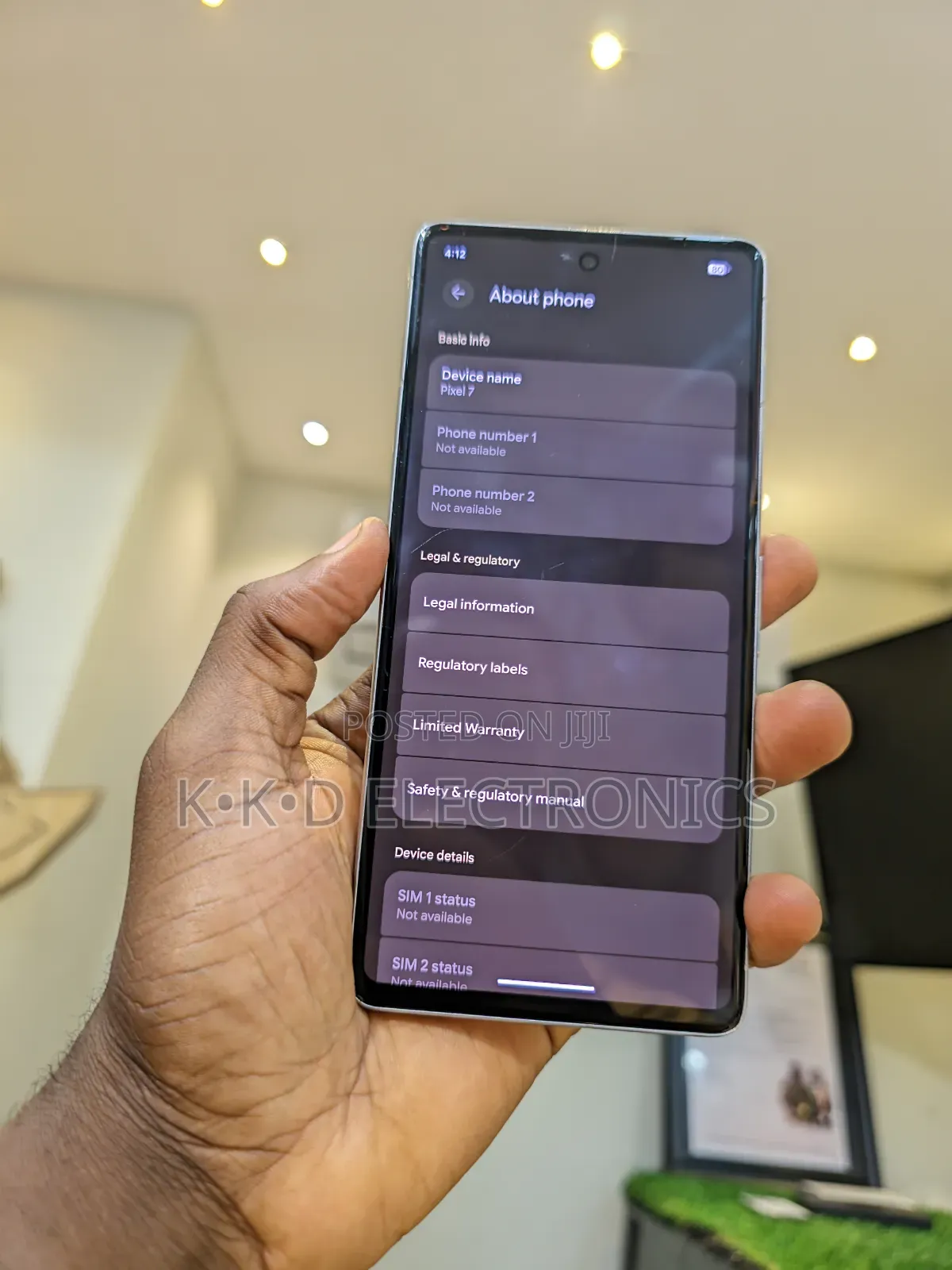 Google Pixel 7 128 GB White