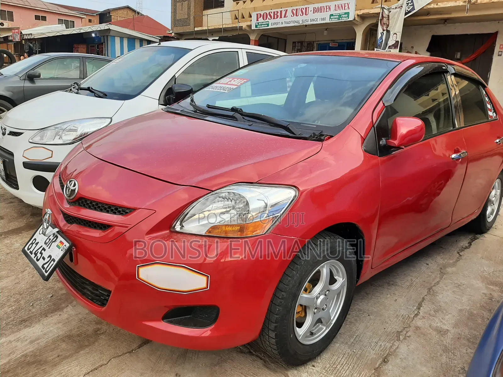 Toyota Yaris 1.3 2008 Red