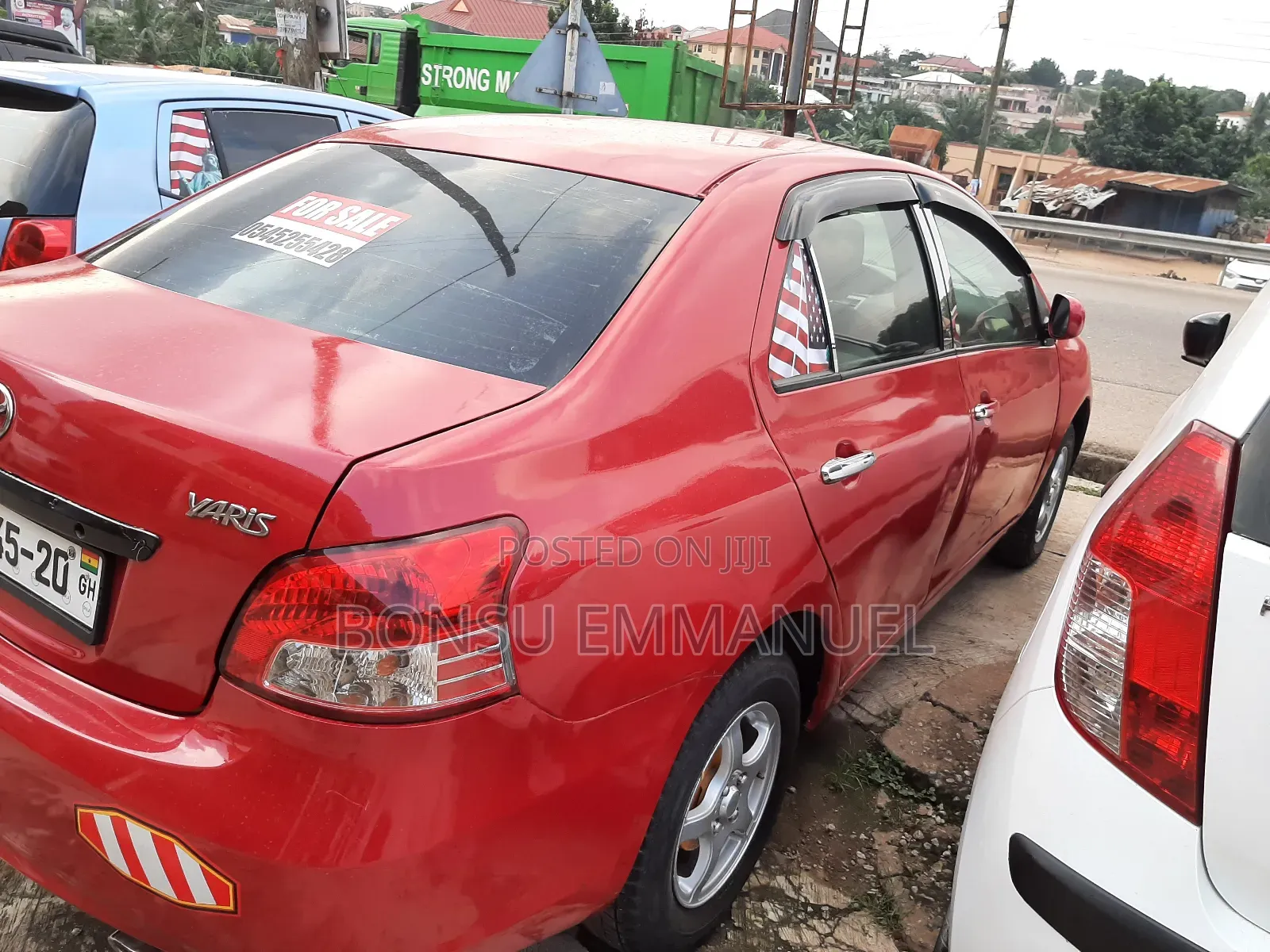 Toyota Yaris 1.3 2008 Red