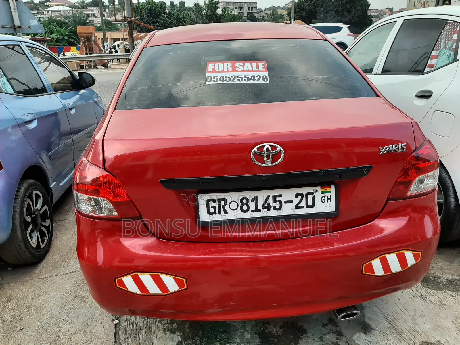 Toyota Yaris 1.3 2008 Red