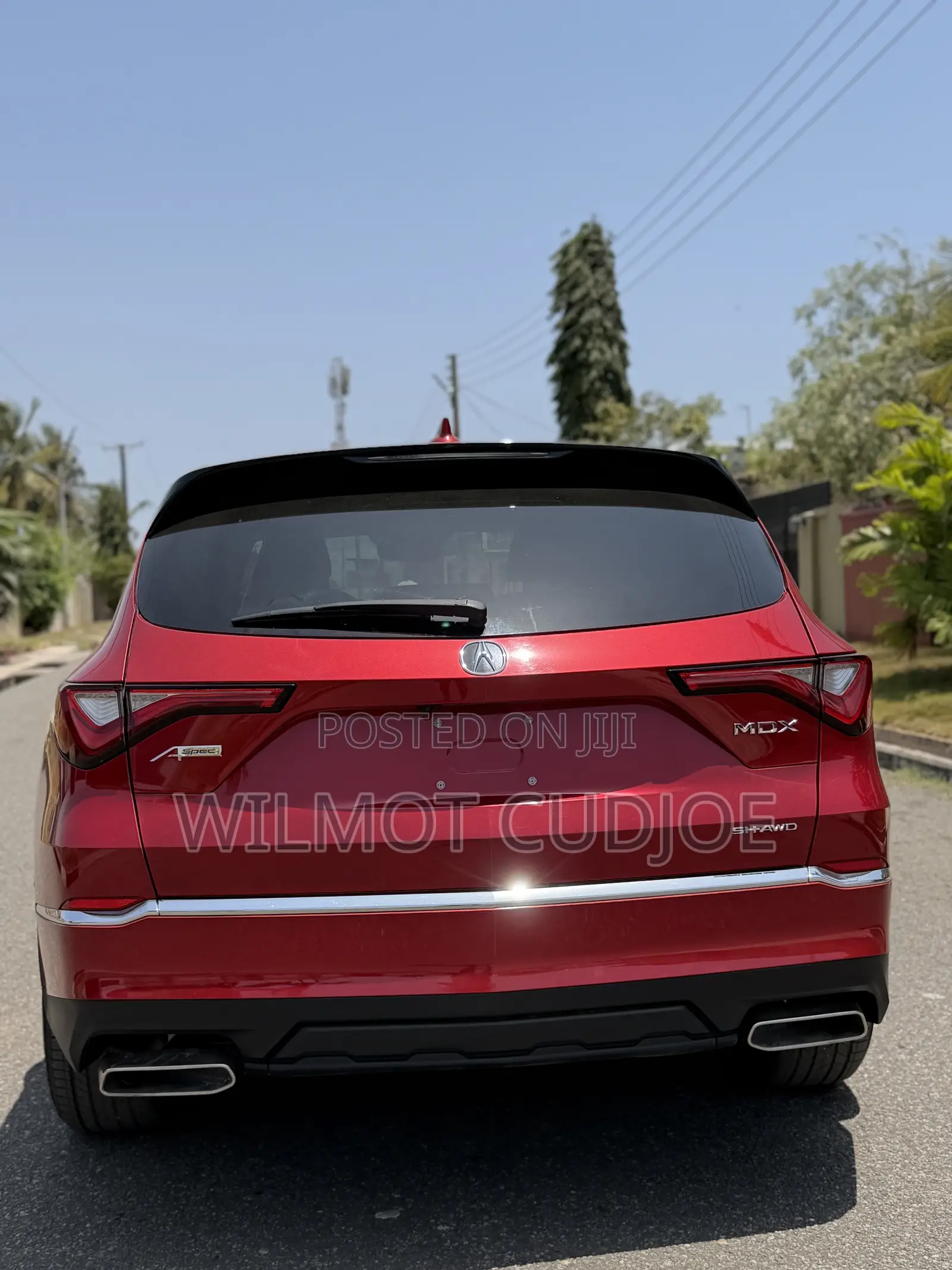 Acura MDX 2021 Red