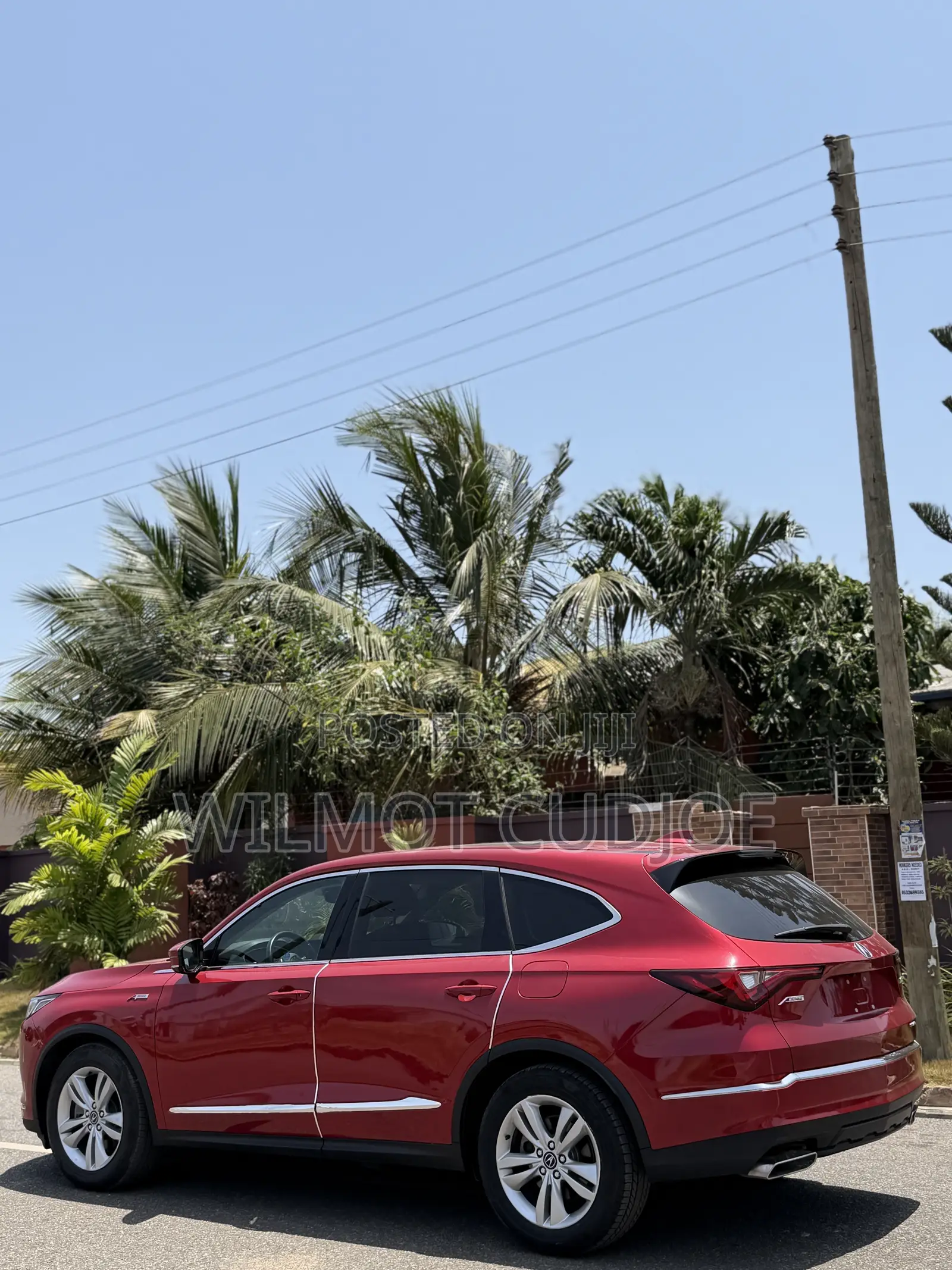 Acura MDX 2021 Red