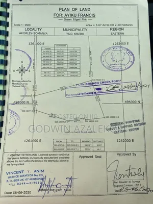 Land for Sale at Somanya Near Somanya University