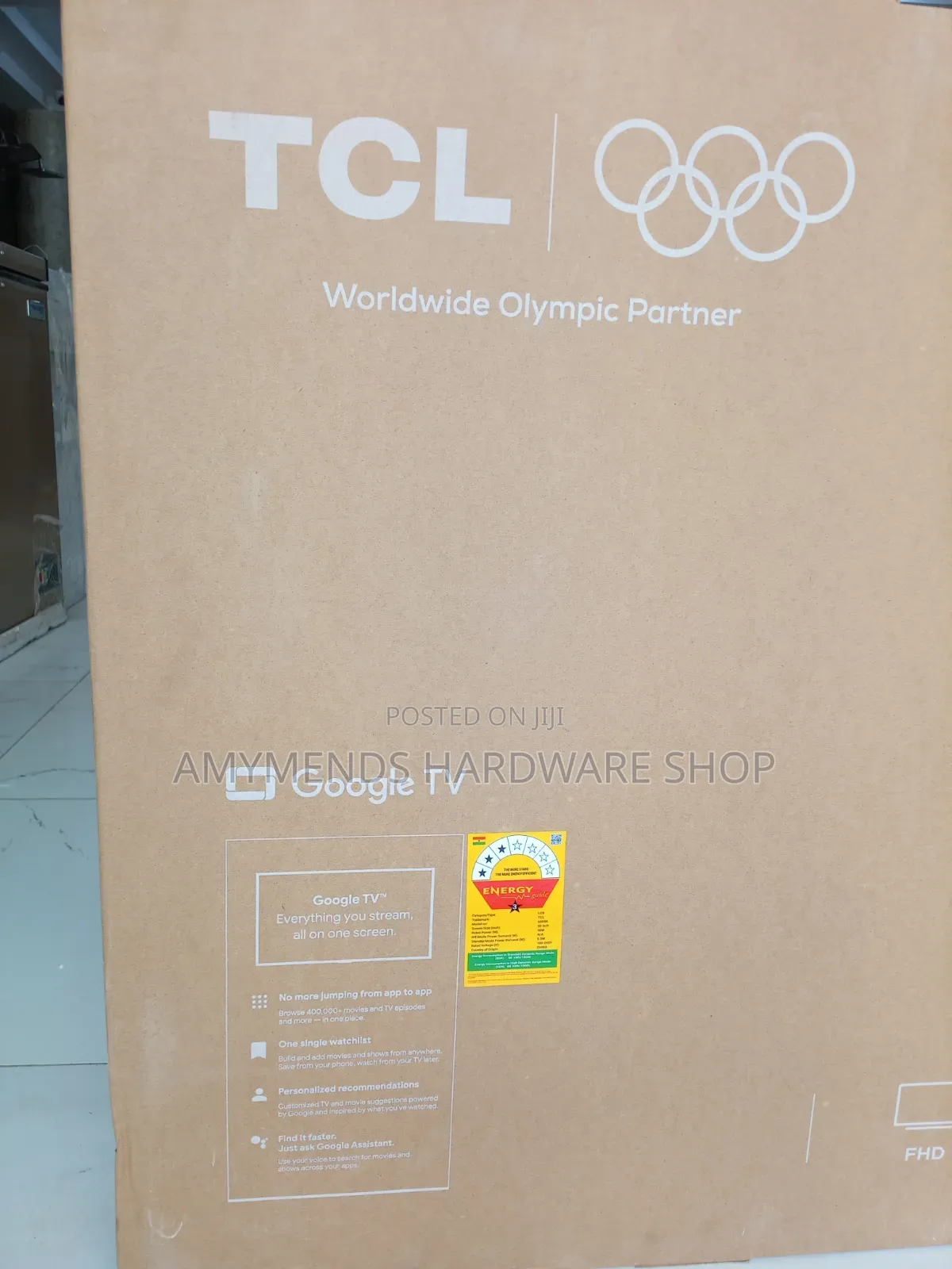 TCL 50inch Qled HD TV 50s5k