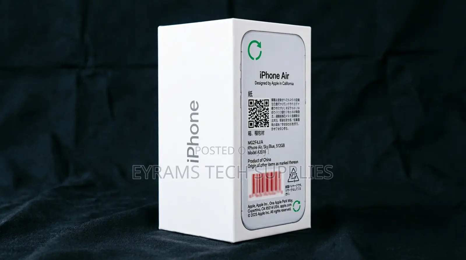 New Apple iPhone Air 512 GB Blue
